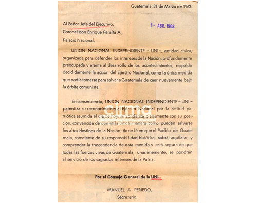Los militares mandan y punto