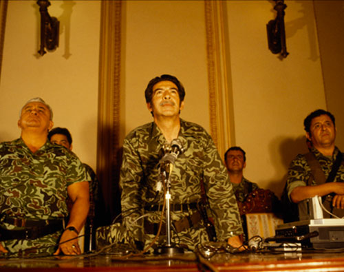 La voz era la de la confrontación